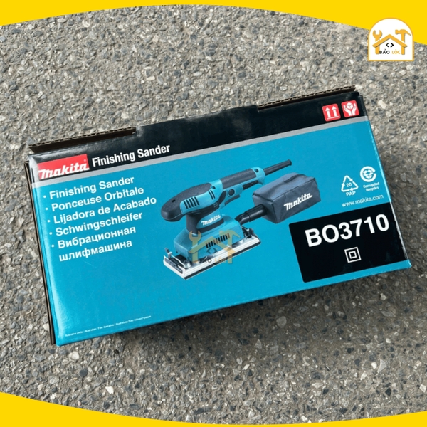Máy Chà Nhám Rung Chữ Nhật Makita BO3710 (190W) - Hàng Chính Hãng