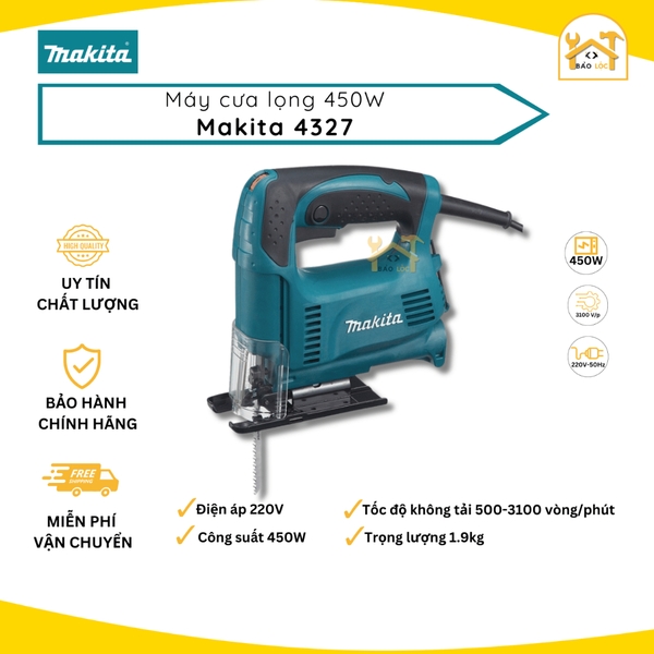 Máy Cưa Lọng Makita 4327 (450W) - Hàng Chính Hãng