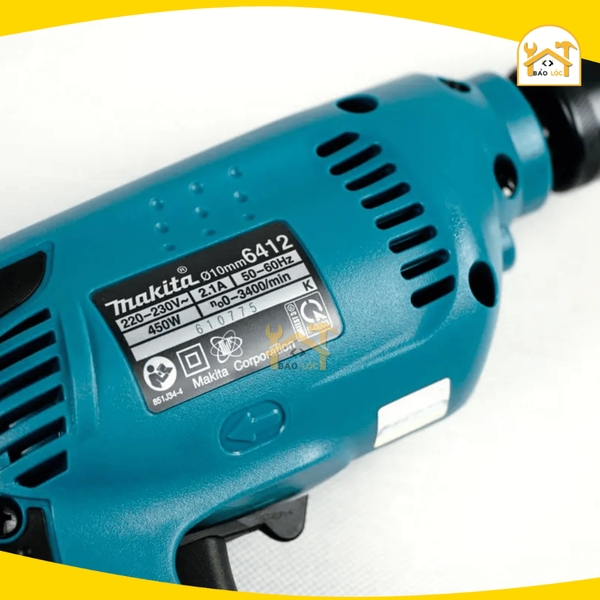 Máy Khoan Điện Makita 6412 (10MM-450W) - Hàng Chính Hãng