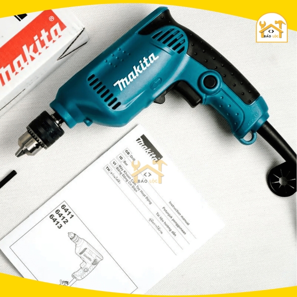 Máy Khoan Điện Makita 6412 (10MM-450W) - Hàng Chính Hãng
