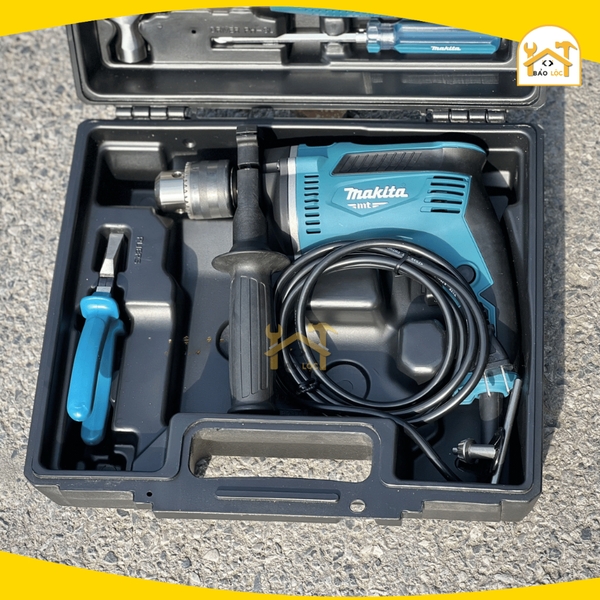 Máy khoan búa Makita M8103KX2B (kèm 26 phụ kiện) - Hàng chính hãng.