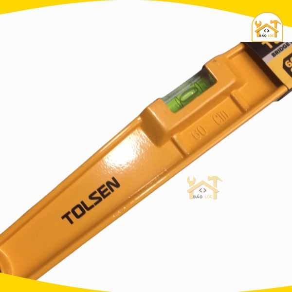 Thước Thủy cân bằng/ Thước Li vô 400mm/500mm/600mm Bridge Spirit Level TOLSEN 35060/35062/35061 - Hàng chính hãng.