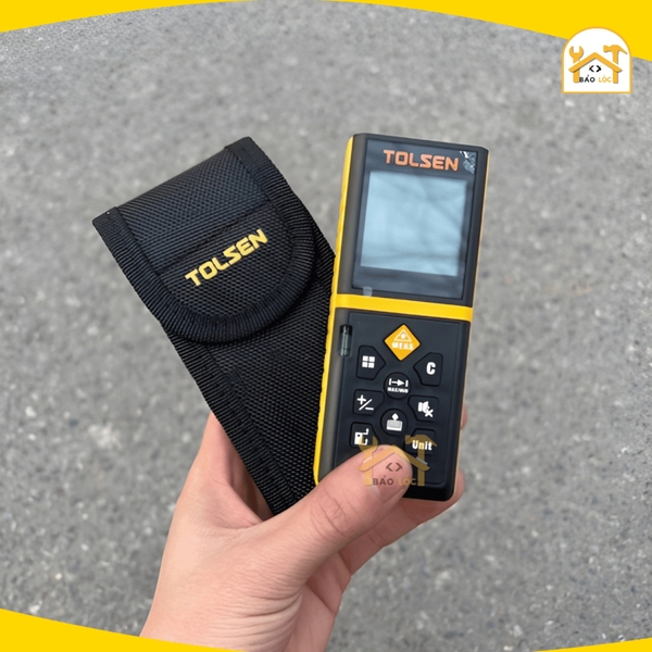 Thước đo khoảng cách 60m Tolsen Laser Distance Meter 35176 - Hàng chính hãng.
