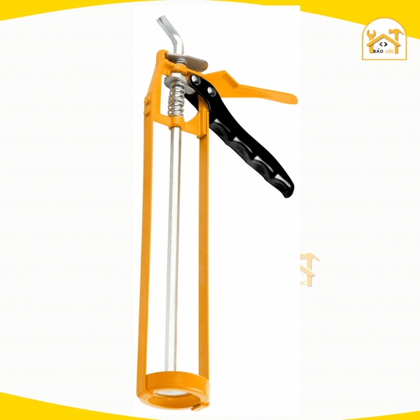 Khung bắn keo silicone 225mm TOLSEN 43041, thân nhôm cò thép - Hàng chính hãng.