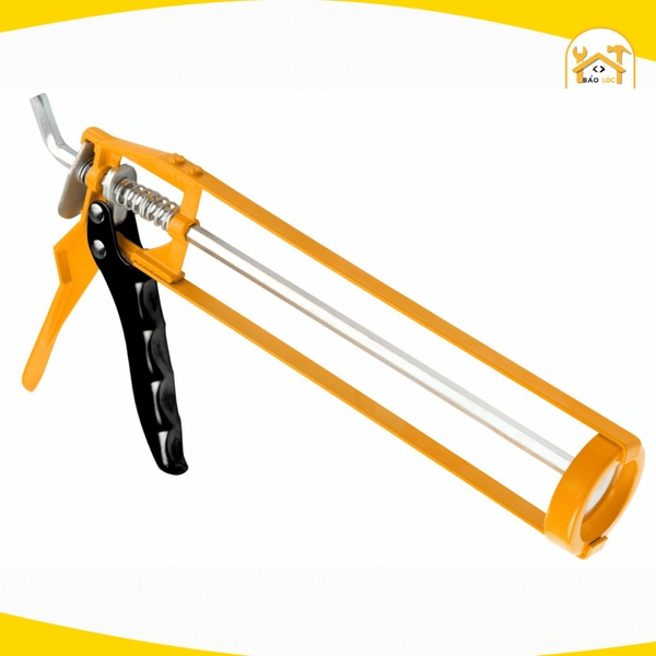 Khung bắn keo silicone 225mm TOLSEN 43041, thân nhôm cò thép - Hàng chính hãng.