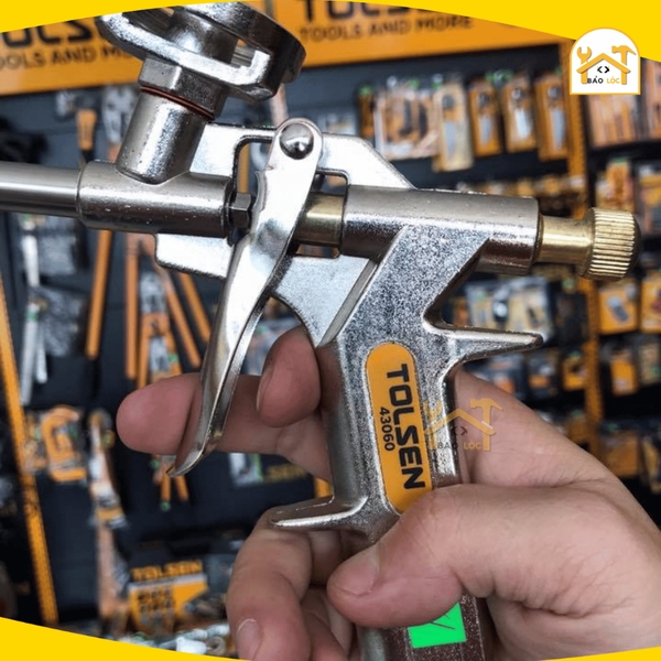 Dụng cụ bắn keo bọt nở Foam, phun bọt Tolsen 43060 - Hàng chính hãng.