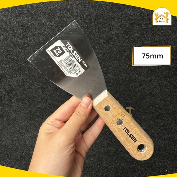 Dụng cụ sủi cán gỗ TOLSEN đủ các cỡ từ 35-50-75-100mm 40201/40202/40204/40205 - Hàng chính hãng.