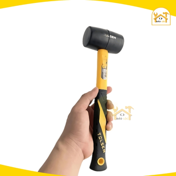 Búa Cao Su Đen cán nhựa 80z/160z Rubber Head TOLSEN 25033/250355 - Hàng chính hãng.