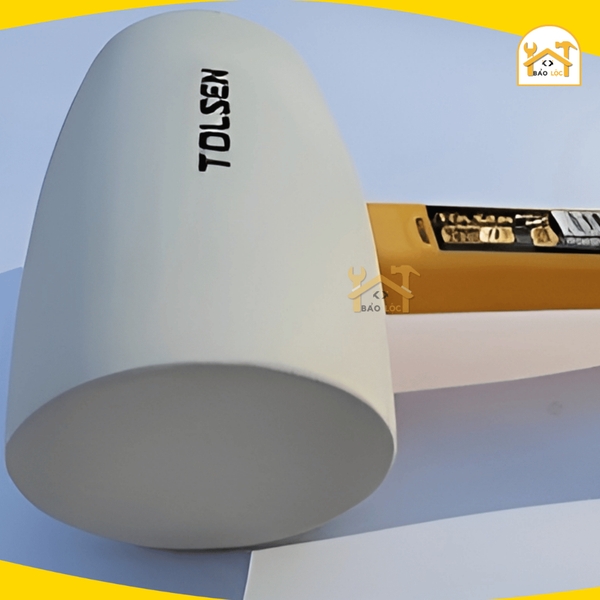 Búa Cao Su Đầu Trắng 80z/160z/240z - 225g/450g/675g Rubber Mallet TOLSEN 25173/25175/25177 - Hàng chính hãng.