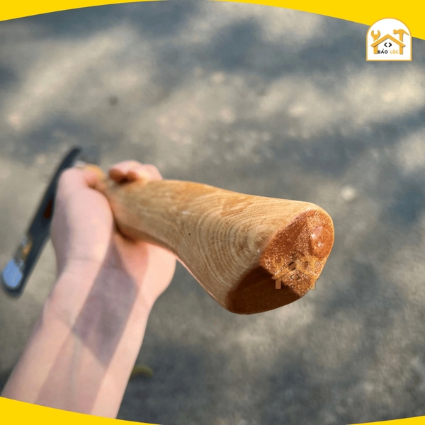 Búa rìu cán gỗ 600g, 800g, 1000g, 1250g - TOLSEN (25253, 25254, 25255, 25256) thép Carbon, bổ củi, chặt cây