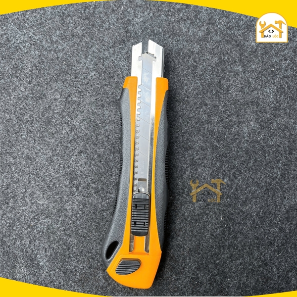 Dao rọc giấy thay lưỡi tự động, loại lớn 25x125x0.7mm công nghiệp thép SK5 Tolsen 30016, 30017