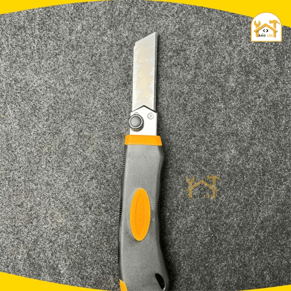 Dao rọc giấy thay lưỡi tự động, loại lớn 25x125x0.7mm công nghiệp thép SK5 Tolsen 30016, 30017