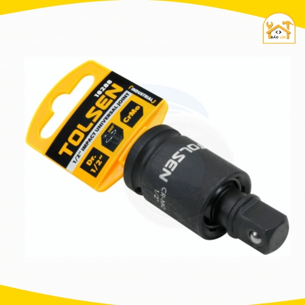 Đầu nối lắc léo đen công nghiệp 1/2 TOLSEN 18288-Đầu tuýp lắc léo cho máy bulong
