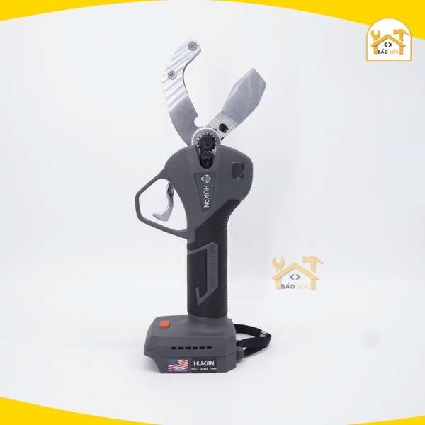 Kéo cắt ống nhựa pin HUKAN HM21-G2WPS5440BL 40mm, Động cơ Không chổi than, Công suất 650W - Hàng chính hãng.