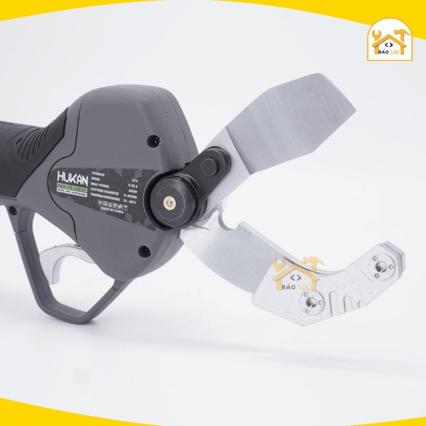 Kéo cắt ống nhựa pin HUKAN HM21-G2WPS5440BL 40mm, Động cơ Không chổi than, Công suất 650W - Hàng chính hãng.