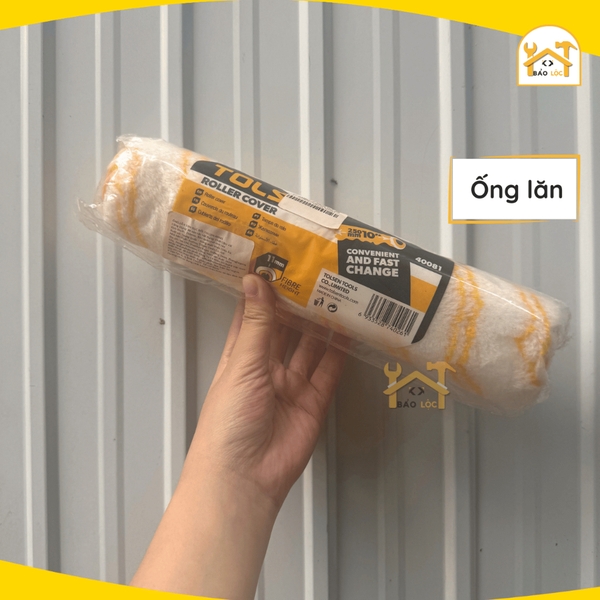 Cọ lăn sơn sọc đôi cao cấp Tolsen 40075 10″ 250mm - Hàng chính hãng.