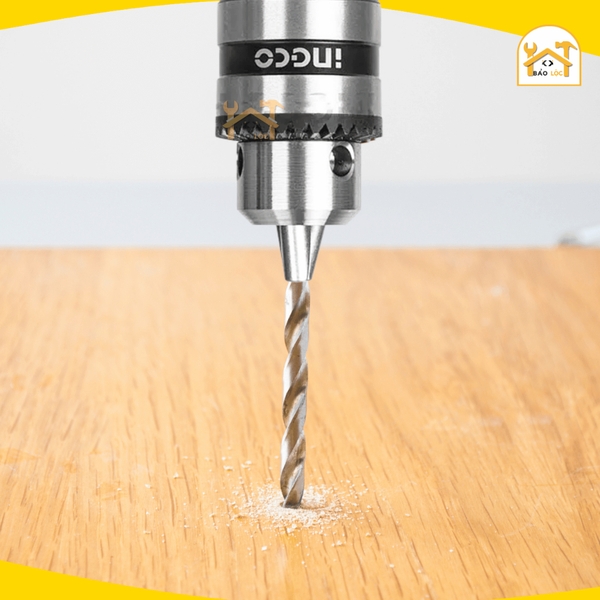 Đầu khoan INGCO KC1001 Đầu máy khoan khả năng khoan 0.8-10mm, kích thước kết nối 3/8