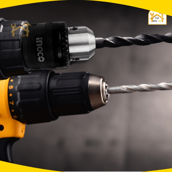 Đầu khoan 16mm không ren/ răng cho máy khoan bàn INGCO KC1602W, kèm theo 1 khoá vặn 80mm - Hàng chính hãng.