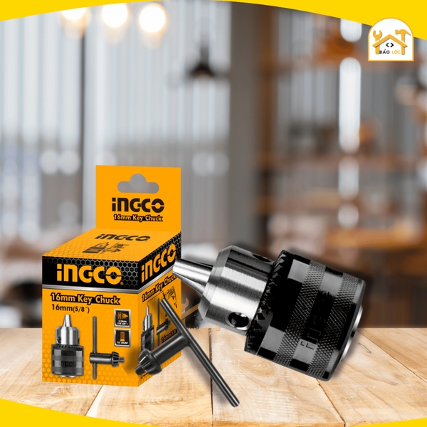 Đầu khoan 16mm INGCO KC1601 Khả năng khoan: 3-16mm, kích thước kết nối 1/2