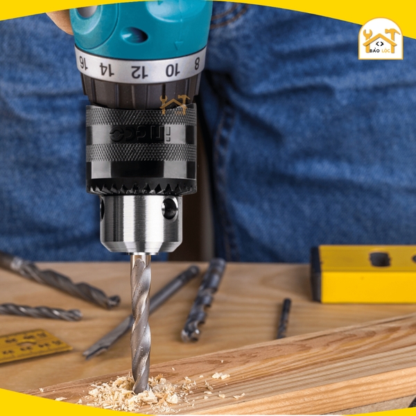 Đầu khoan 16mm INGCO KC1601 Khả năng khoan: 3-16mm, kích thước kết nối 1/2