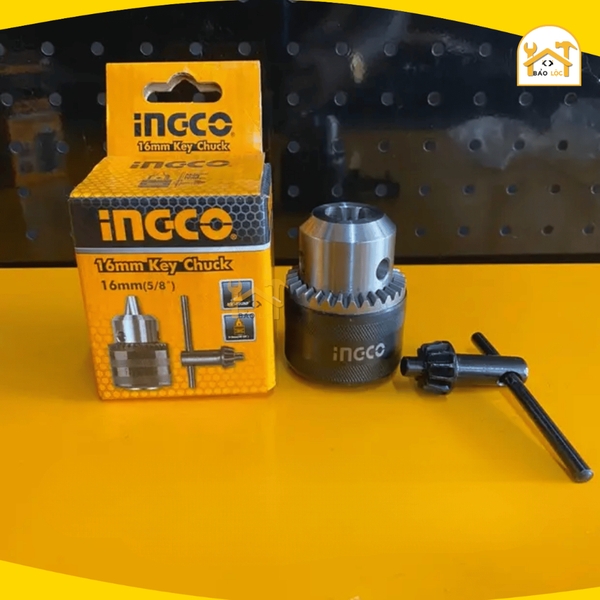 Đầu khoan 16mm INGCO KC1601 Khả năng khoan: 3-16mm, kích thước kết nối 1/2