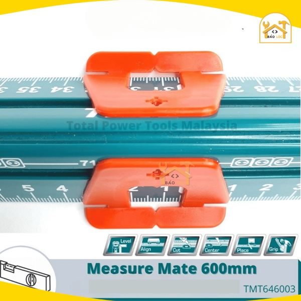 Thước đo cặp đôi 600mm Total TMT646003 - Hàng chính hãng.