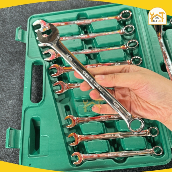 Bộ Dụng Cụ Đa Năng, Bộ Cờ lê 15 Chi Tiết Sata 09512 - Hàng chính hãng.