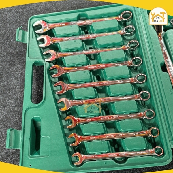 Bộ Dụng Cụ Đa Năng, Bộ Cờ lê 15 Chi Tiết Sata 09512 - Hàng chính hãng.