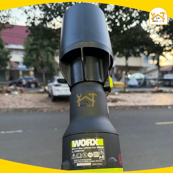 Máy Thổi Bụi, Thổi Lá Dùng Pin 20V Worx WU231.9 ( Thân Máy ) - Hàng chính hãng.