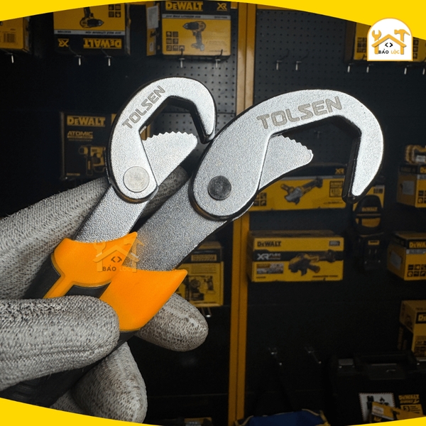 Bộ mỏ lết tăng đưa đa năng 9mm-32mm Tolsen 15282 - Hàng chính hãng.