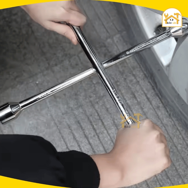 Tay vặn chữ thập đầu lục giác 14