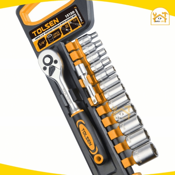 Bộ đầu tuýp tự động 1/4