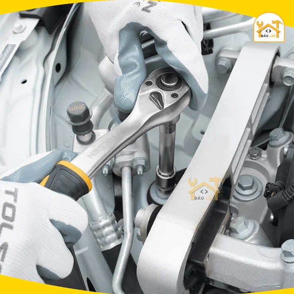 Bộ Đầu Típ Tự Động, Bộ khẩu 12 Món Tolsen 15151 (3/8