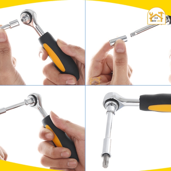 Bộ vít típ 38 cây Tolsen 20035, bộ dụng cụ gia đình đa năng - Hàng chính hãng.