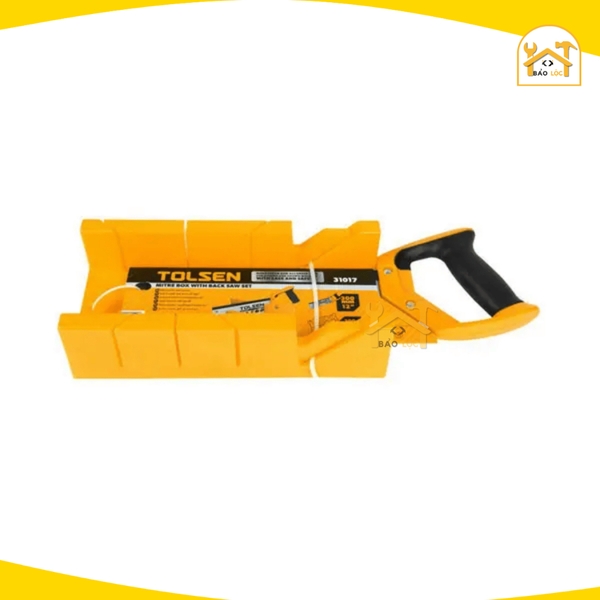 Bộ cưa bảng, khung cưa gỗ cầm tay TOLSEN 31017 dài lưỡi 300mm 13 răng cưa, 1 inch cắt vật liệu gỗ