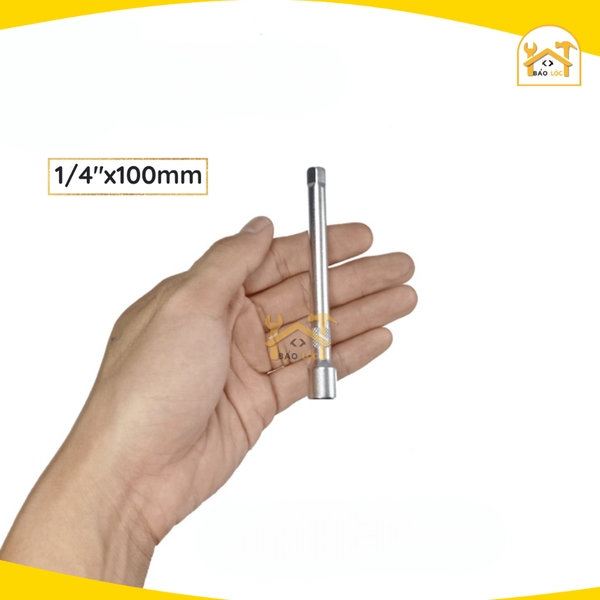 Cần nối dài TOLSEN, Cần nối tuýp , Đầu nối 1/4 inch, 3/8 inch, 1/2 inch 125mm Tolsen 15121 - 15122 - 15123 - 15124 - 151