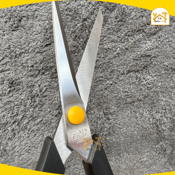 Kéo gia dụng, cắt vải 8 inch 200mm Tolsen 30044 - Hàng chính hãng.