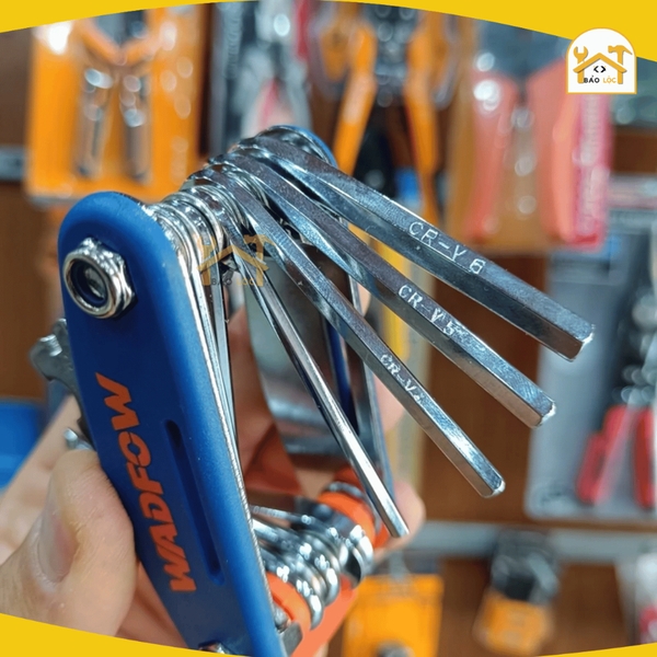 Bộ chìa mở đa năng 16 trong 1 WADFOW WHK4516 chất liệu thép crv và thép carbon xử lý nhiệt mạ chrome bền chắc - Hàng chí
