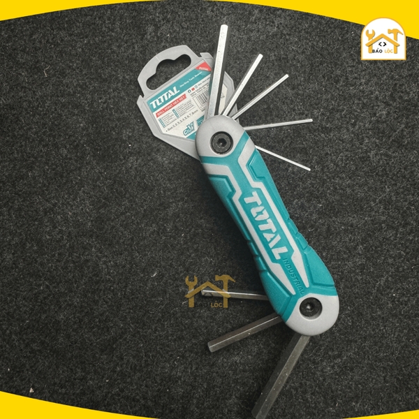 Bộ khóa lục giác, lục giác bông dạng xếp đầu bằng TOTAL - Hàng chính hãng.