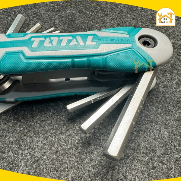 Bộ khóa lục giác, lục giác bông dạng xếp đầu bằng TOTAL - Hàng chính hãng.