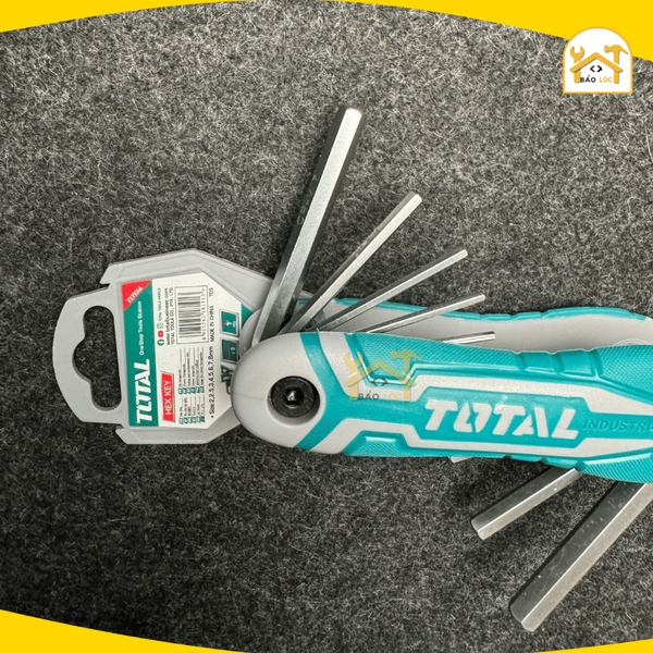 Bộ khóa lục giác, lục giác bông dạng xếp đầu bằng TOTAL - Hàng chính hãng.