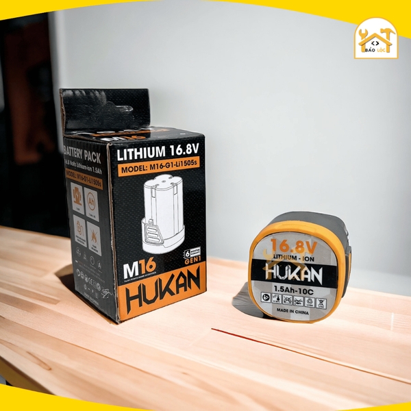 Sạc pin, pin 16.8V HUKAN M16-G1-Li1505s, M16-G1-Li2010Pro, M16-G1SC1101 - Hàng chính hãng.