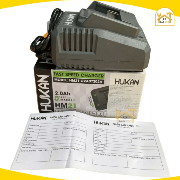 Đế sạc pin, Sạc pin HUKAN HM21-G2ADT202A dòng sạc nhanh 2.0A chân pin phổ thông - Hàng chính hãng.