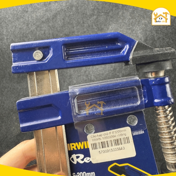 Kẹp gỗ IRWIN 10503564 , cảo chữ F-Light (Depth 64mm) 8