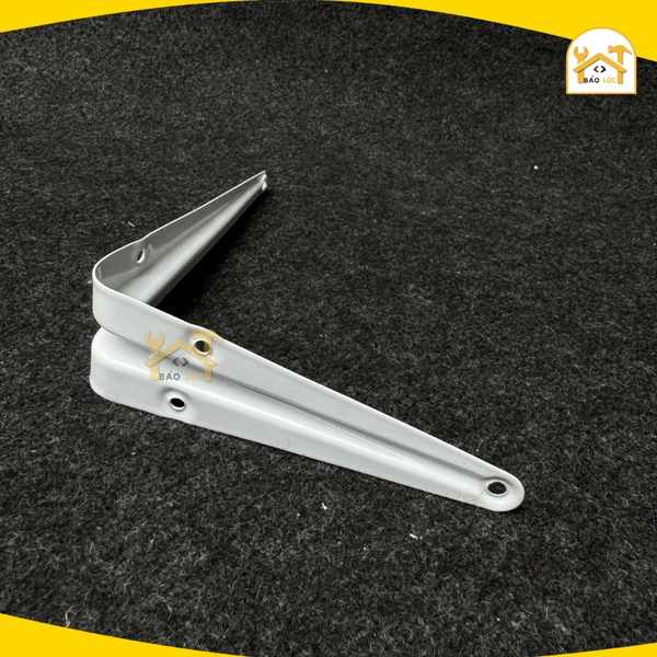 Giá đỡ kệ chữ L , Ê ke trắng Tolsen nhiều kích cỡ  (51011-51017) - Hàng chính hãng.