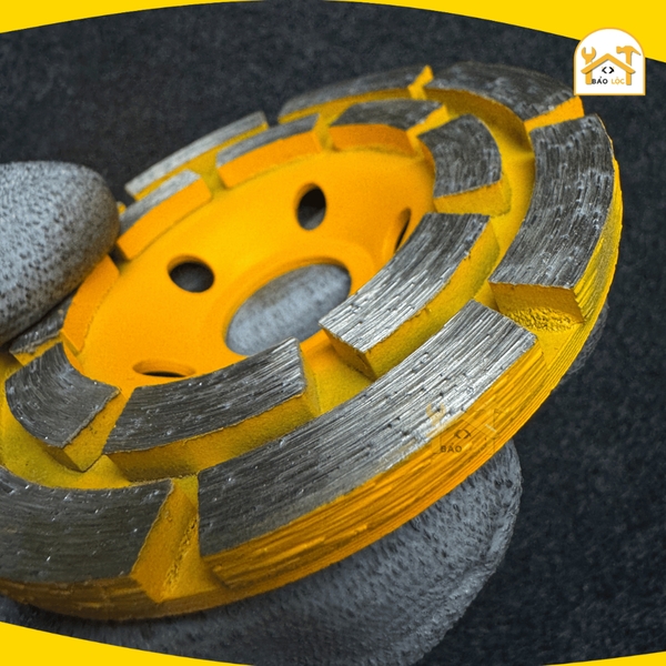Đĩa kim cương mài đá hoa cương, bê tông cao cấp Tolsen 100mm,115mm,125mm - Tolsen 76683,76684,76685 - Hàng chính hãng.