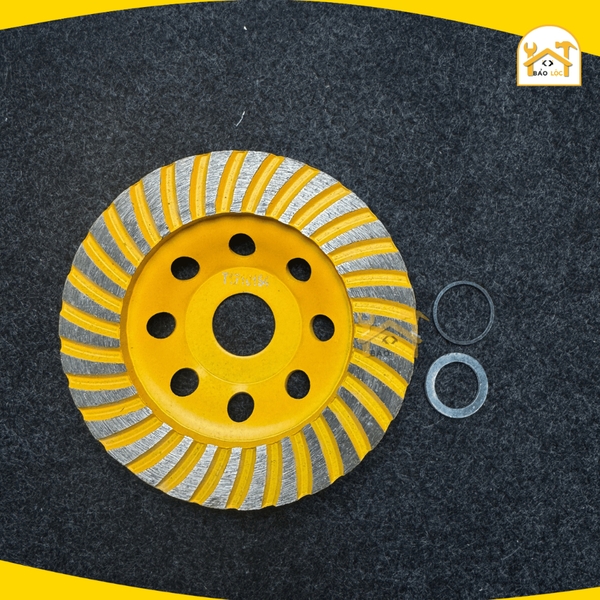 Đĩa kim cương mài gạch, đá, bê tông cao cấp Tolsen 100mm,115mm,125mm - Tolsen 76680,76681,76682 - Hàng chính hãng.