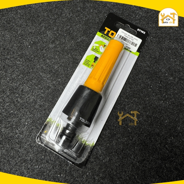 Vòi điều chỉnh nhựa ABS, bộ chuyển đổi kết nối nhanh Tolsen 571102 - Hàng chính hãng.