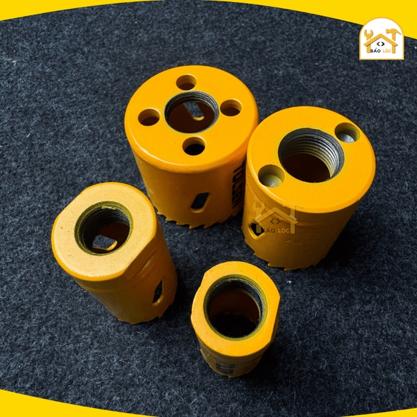 Mũi khoét lỗ sắt TOLSEN kích cỡ 21,27,35,43mm - 75721,75727,75735,75743 - Hàng chính hãng.