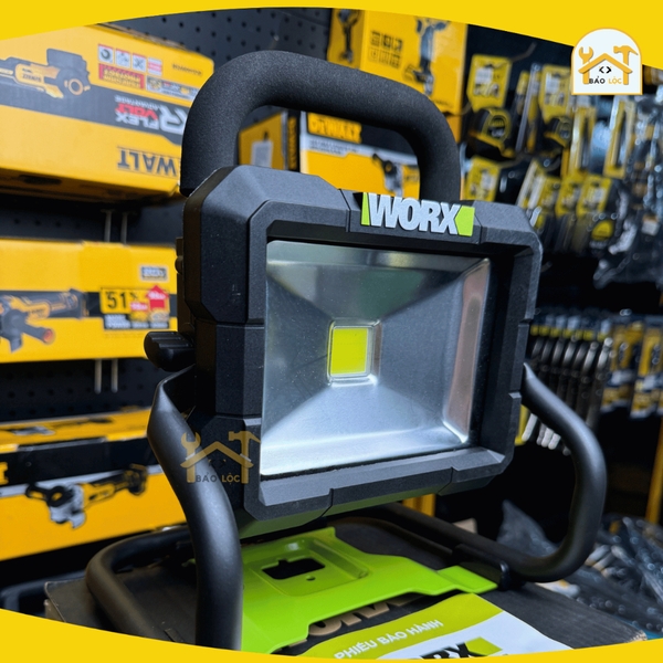 Thân đèn Led công trình dùng pin 20V Worx WU026.9 (Chưa kèm pin + sạc) - Hàng chính hãng.